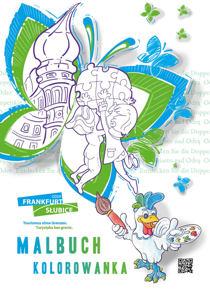 Malbuch für Kinder - Titelseite