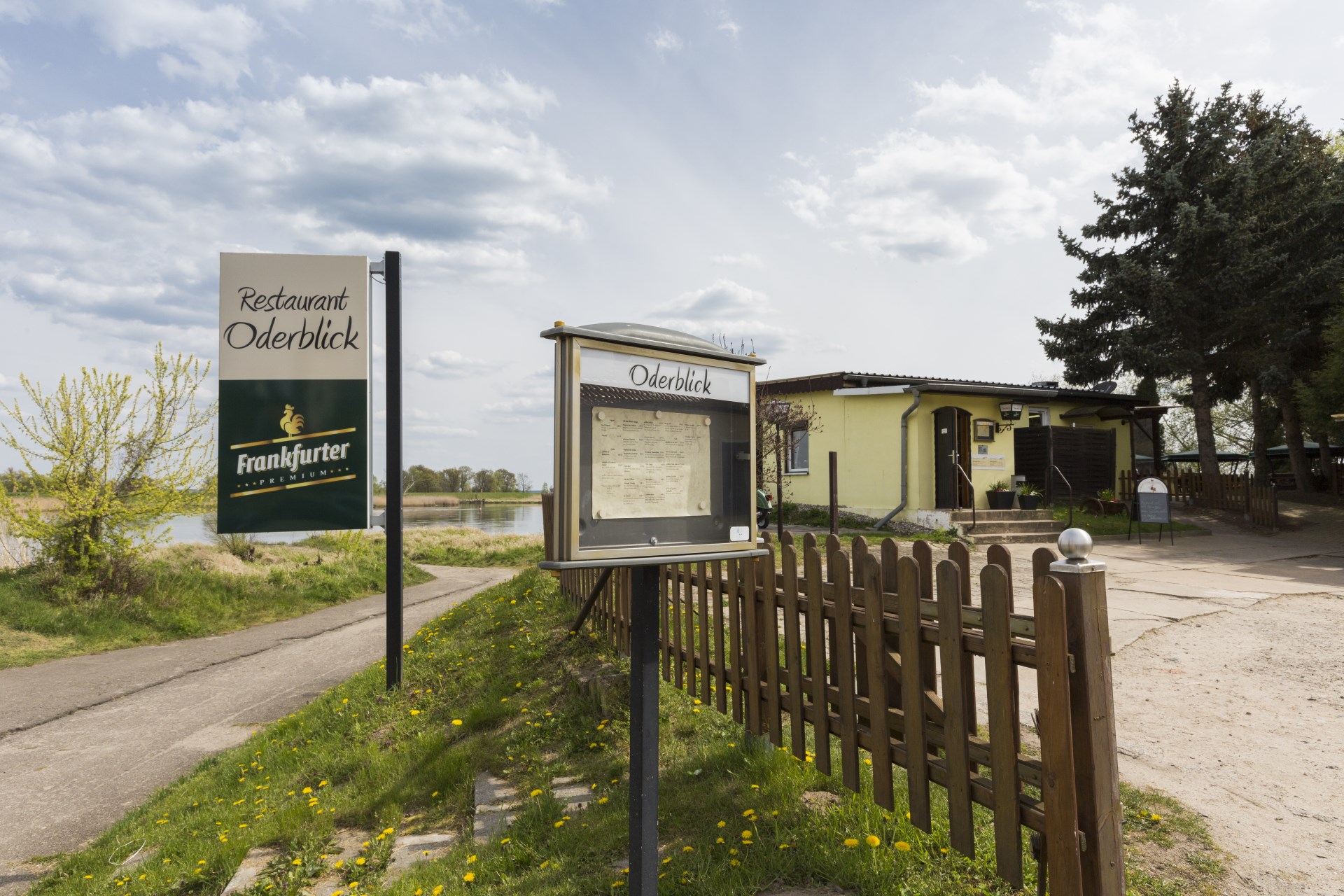 Restaurant Oderblick, Lebus, Foto: Steffen Lehmann, Lizenz: TMB-Fotoarchiv